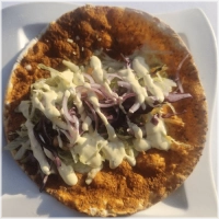Geserveerd met rauwkost