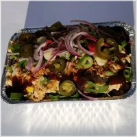 Crazy Smiles eigen recept met pulled chicken spicy